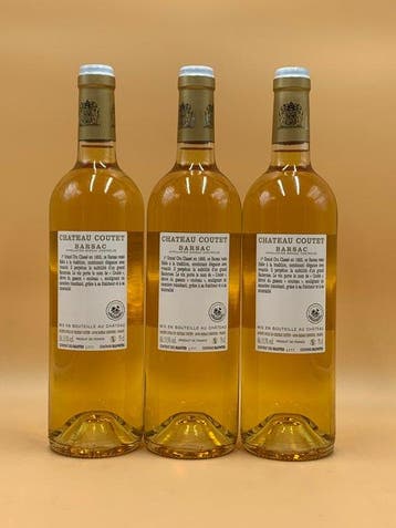 2022 Chateau Coutet - Barsac - 3 Flessen (0.75 liter), Nieuw