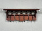 Antiek lepelrek - Lepel - Hout, Tin