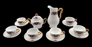 Richard Ginori (1735) - Service à thé et café - x6 Persone:
