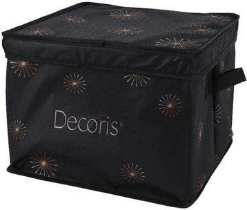 2dekans | Decoris Kerstballen opbergbox - groen - 41 x 31 x, Ophalen of Verzenden, Nieuw