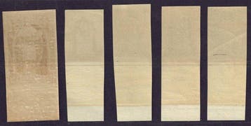 België 1932 - Ongetande reeks Kardinaal Mercier vanaf de, Postzegels en Munten, Gestempeld