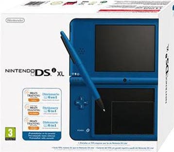 Nintendo DSi XL Blauw in Doos (Nette Staat), Games en Spelcomputers, Spelcomputers | Nintendo DS, Ophalen of Verzenden, Zo goed als nieuw