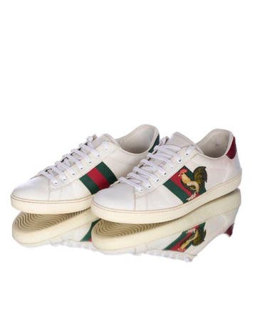 Gucci - Ace Rooster - Sneakers - Taille : EU 43.5, Nieuw