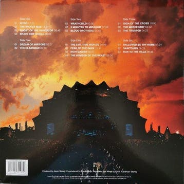 Iron Maiden - Live in Rio 3 Lps still sealed - 3 x albums