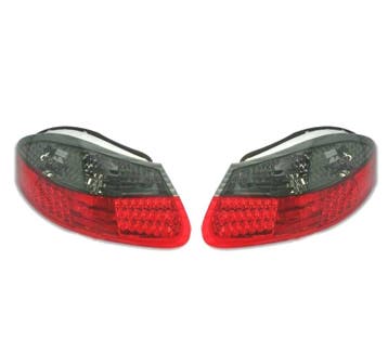 FEUX ARRIÈRE PORSCHE BOXSTER 986 96-04 LED ROUGE FUMÉ, Verzenden, Nieuw