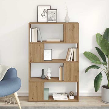 vidaXL Tv-meubelset 80 x 24 x 125 cm Bruin Bewerkt hout, Verzenden