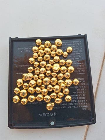 Gouden korrels 24kt (Lees de beschrijving)- 31 g