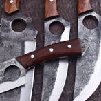 Keukenmes - Chefs knife - Hoge kwaliteit staal, hout en met