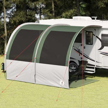 vidaXL Waterdichte Tarp Groen 260 x 350 x 260 cm, Caravans en Kamperen, Verzenden, Nieuw