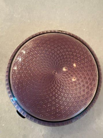 Doos - .925 zilver - Enamel Sterling Compact
