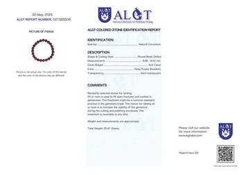 ALGT Gecertificeerd - Natuurlijke robijn armband - Een, Verzamelen