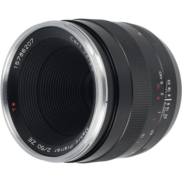 Carl Zeiss 50mm F/2 Makro Planar T* ZE Canon | Occasion, Audio, Tv en Foto, Foto | Lenzen en Objectieven, Ophalen of Verzenden