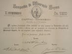 Brésil. 5 x Stocks, - 1 x Brazil Mineracao Goyana 1885 + 5