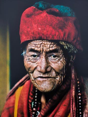 Steve McCurry (1950–) - Monk at Jokhang Temple in Lhasa.