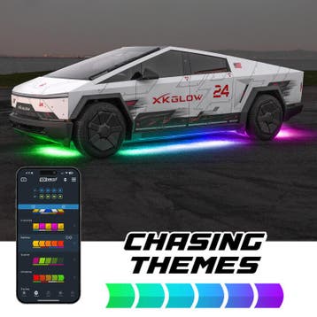 XK Glow Tesla Cybertruck XKMax LED Underglow Light Kit w/, Auto diversen, Auto-accessoires, Ophalen of Verzenden, Nieuw