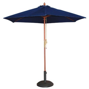 Parasol rond donkerblauw 3 meter Bolero, Articles professionnels, Verzenden