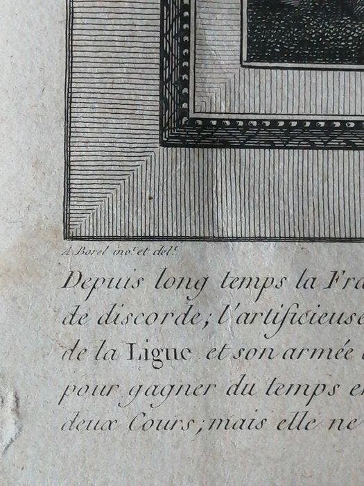 Antoine Borel (1743-1810) daprès Dambrun (1744-1814) -, Antiquités & Art, Antiquités | Autres Antiquités