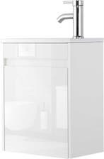 UEV Wastafel met onderkast, 40,6 cm, gasten-wc, wastafel, wa, Huis en Inrichting, Verzenden, Nieuw