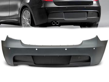 Carnamics Achterbumper | BMW 1-serie 04-07 5-d (E87) / 1-ser, Auto-onderdelen, Verzenden, Nieuw