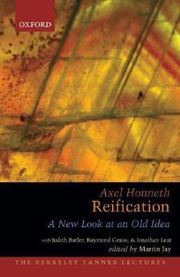 Reification 9780195320466 Axel Honneth, Verzenden, Zo goed als nieuw, Axel Honneth