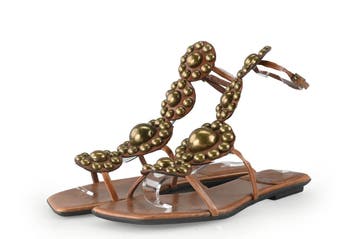 Jeffrey Campbell Slippers in maat 37 Oranje, Verzenden, Slippers