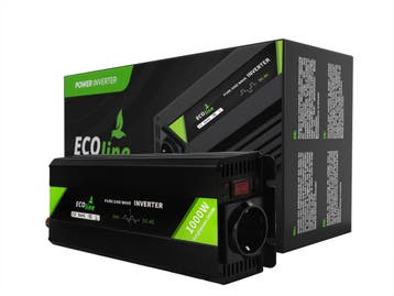 Omvormer 24V Naar 220V/230V - 1000w  - Zuivere sinus, Verzenden, Nieuw