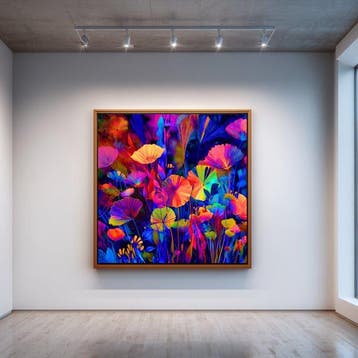 Marta Ellie (1985) - Electric Wildflowers XXL, Antiek en Kunst