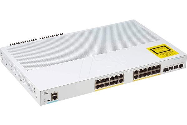 Cisco CBS250-24P-4G PoE Switch - Cisco Refresh, Computers en Software, Netwerk switches, Zo goed als nieuw, Ophalen of Verzenden