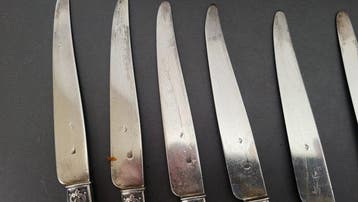 Ensemble de couteaux de table (10) - Argent 925