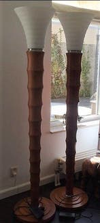 Giorgetti - Chi Wing Lo - Lampadaire (2) - Bois, Verre,