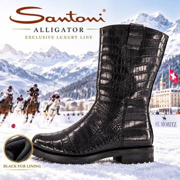 Santoni - Chelsea boots - Maat: EU 44 - Nieuw in doos, Nieuw