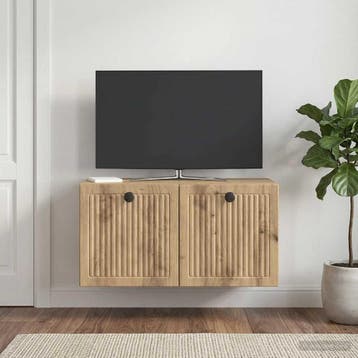 vidaXL Wandmontage TV-kast 59,5 x 31 x 30 cm Artisanaal, Huis en Inrichting, Verzenden, Nieuw