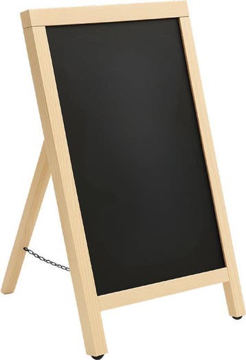 2dekans | BRASQ Krijtstoepbord Blank - 55x 85 CM - Krijtbord, Ophalen of Verzenden, Nieuw