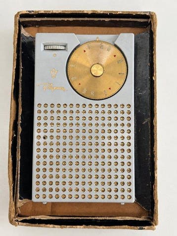 Regency - TR-1 AM Transistor Pocket Transistorradio, Nieuw