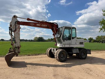 Veiling: Wielgraafmachine O&K MH CITY Diesel 61kW 1990, Ophalen