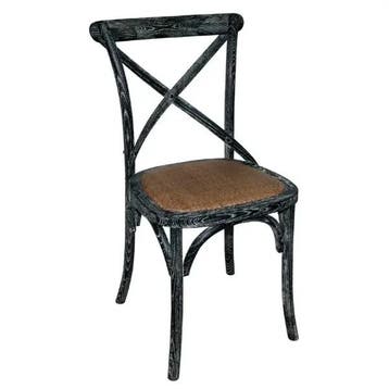 Stoelen | Rotan/Hout | Brown | Black Wash Frame | Indoor |, Verzenden, Nieuw in verpakking