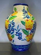 Boch Frères, Keramis Boch, Keramis - Charles Catteau - Vase, Antiquités & Art