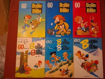 Bollie en Billie 1 t/m 22 - opeenvolgende reeks SC + 6 extra, Livres, BD