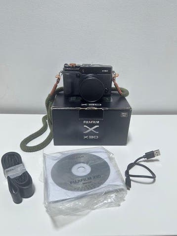 Fujifilm X30 Appareil photo numérique, Audio, Tv en Foto, Nieuw