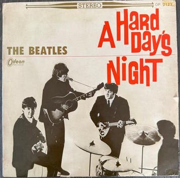 Beatles - A Hard Days Night (Japan) - 1st Press – Red, Cd's en Dvd's, Nieuw in verpakking