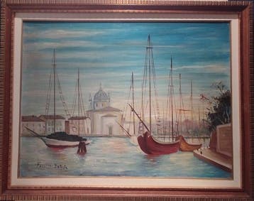 Fasolini Battista (XX) - Venezia, Antiek en Kunst