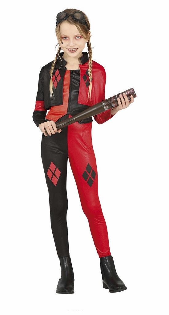Suicide Squad Halloween Kostuum Meisje Rood, Hobby en Vrije tijd, Feestartikelen, Nieuw, Verzenden