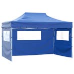 vidaXL Partytent Blauw 280 x 410 x 315 cm Oxford Stof, Verzenden, Nieuw