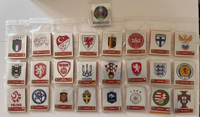 Panini Euro 2020 Tournament Edition Kylian Mbappé, Cristiano, Verzamelen, Stickers