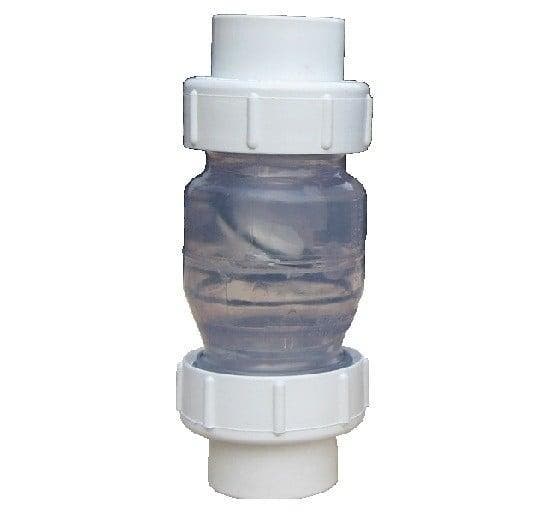 Terugslagklep 63mm met dubbele wartel (Pvc Terugslagklep), Tuin en Terras, Vijvers, Nieuw, Ophalen of Verzenden