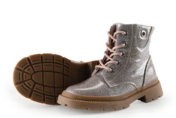 Milo Mila Boots Meisjes in maat 27 Zilver, Verzenden, Schoenen