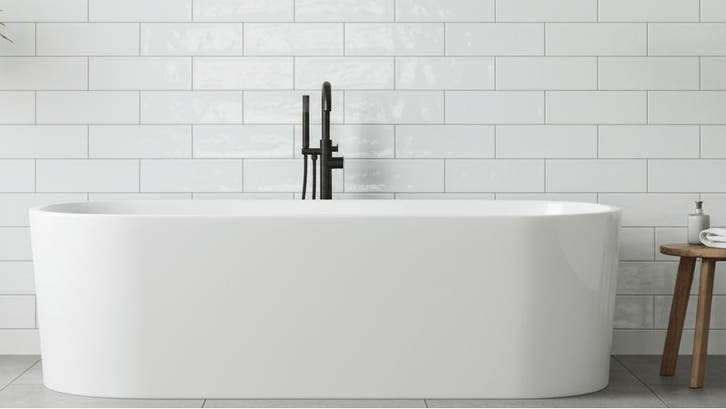 Wandtegel Villeroy Ele Perla Lichtgrijs Glans 7,5x30, Doe-het-zelf en Bouw, Tegels, Minder dan 20 cm, 20 tot 40 cm, 10 m² of meer