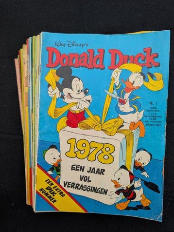 Donald Duck - Weekblad jaargang 1978, 1982 en 1983 - 156, Nieuw