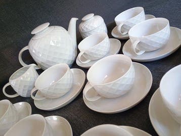 Rosenthal, Thomas - Theeservies (23) - Porselein - Zuiver
