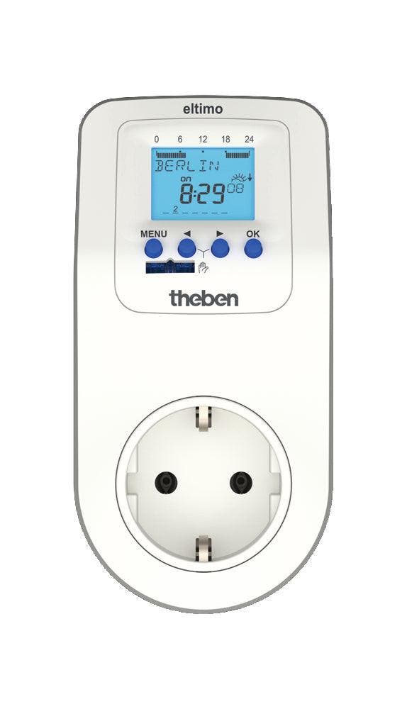Theben Eltimo Prise Minuterie Numérique Avec Programme, Doe-het-zelf en Bouw, Elektriciteit en Kabels, Verzenden